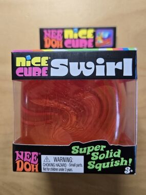 Needoh Nice Cube Swirl Orange
